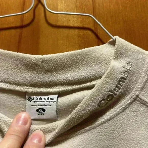 Men’s Columbia fleece pullover size XL - Picture 2 of 4